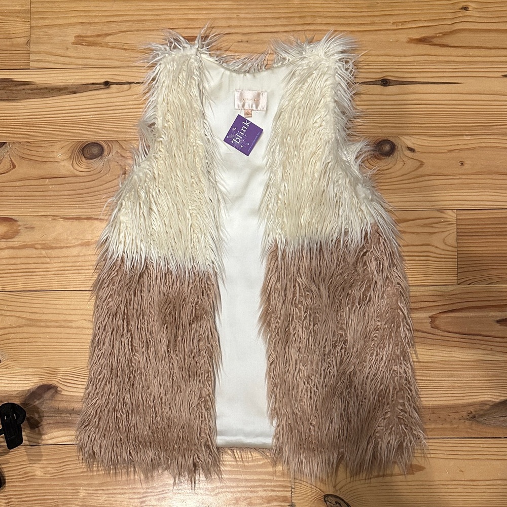 Faux Fur Vest | small